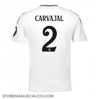 Real Madrid Daniel Carvajal #2 Maglia Gara Casa Repliche 2024-25